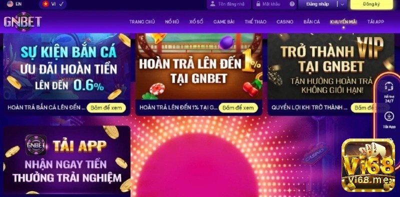 Đặc điểm nổi bật của cổng game gnbet