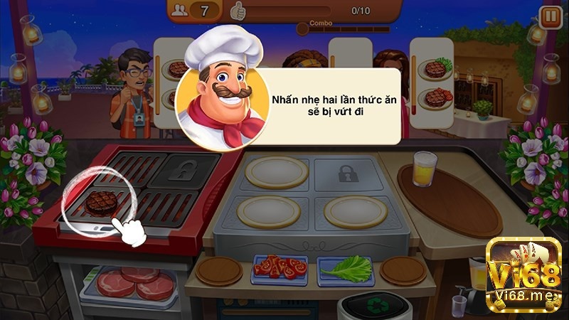 Sắp xếp công việc trong Cooking Madness hợp lý