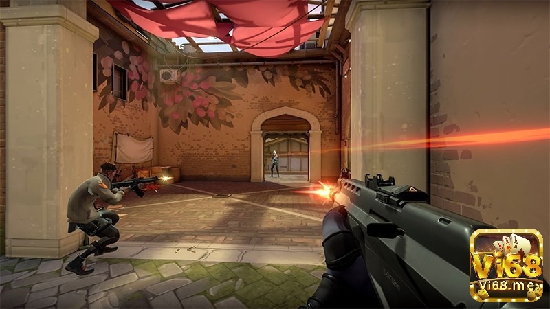 Game Valorant có lối chơi đặc trưng của game MOBA với các trận đấu 5v5 hấp dẫn